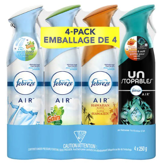 Febreze Air Effects Pack of 4