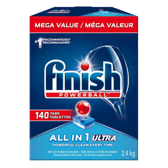 Finish Powerball Max in 1 Ultra Dishwasher Detergent