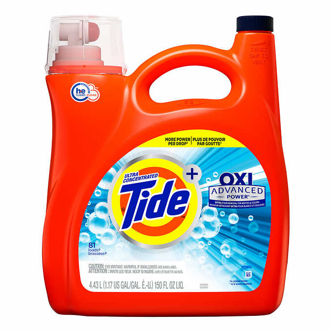 Tide OXI Advanced Power Liquid Laundry Detergent